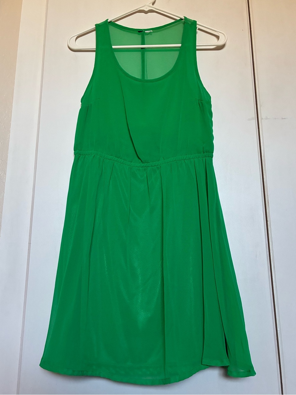 Green cocktail dress, size S